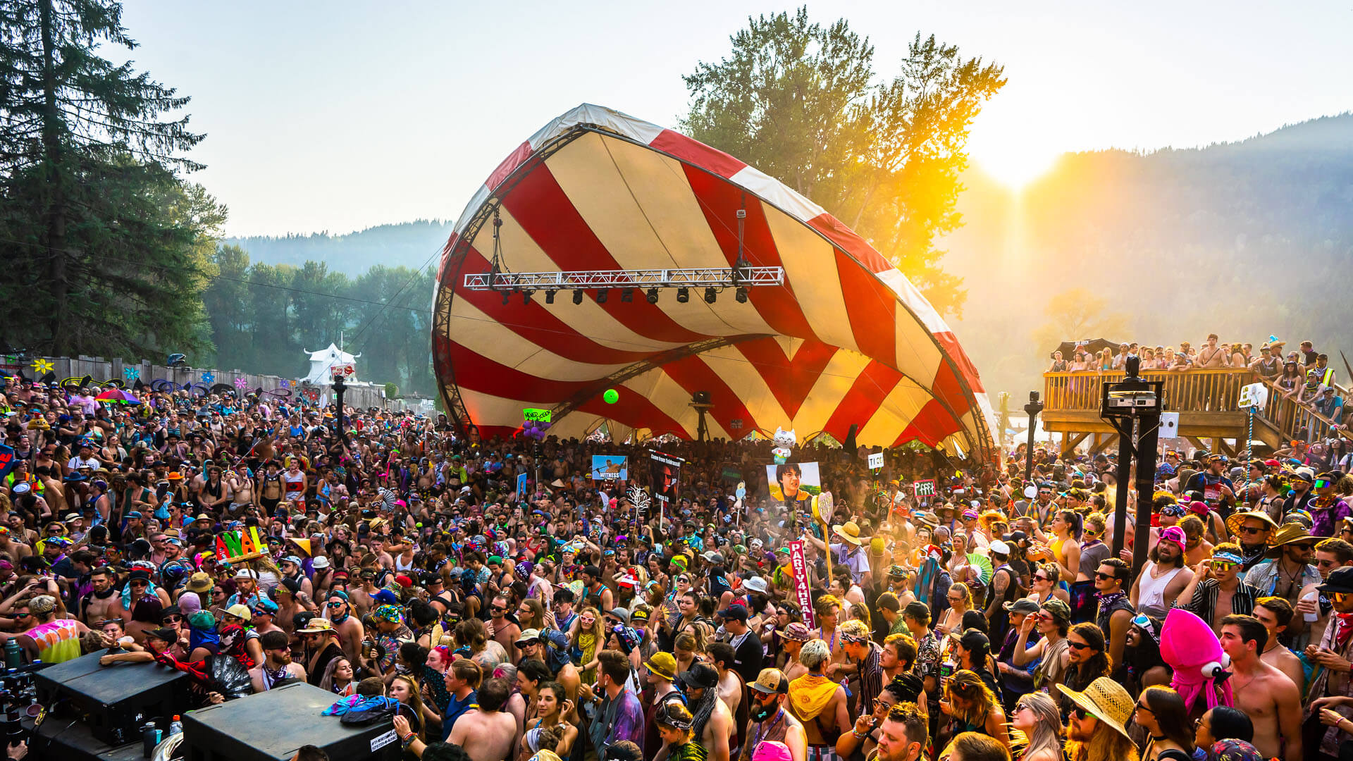 The 6 Unique Stages Of Shambhala Music Festival – BeatMaps